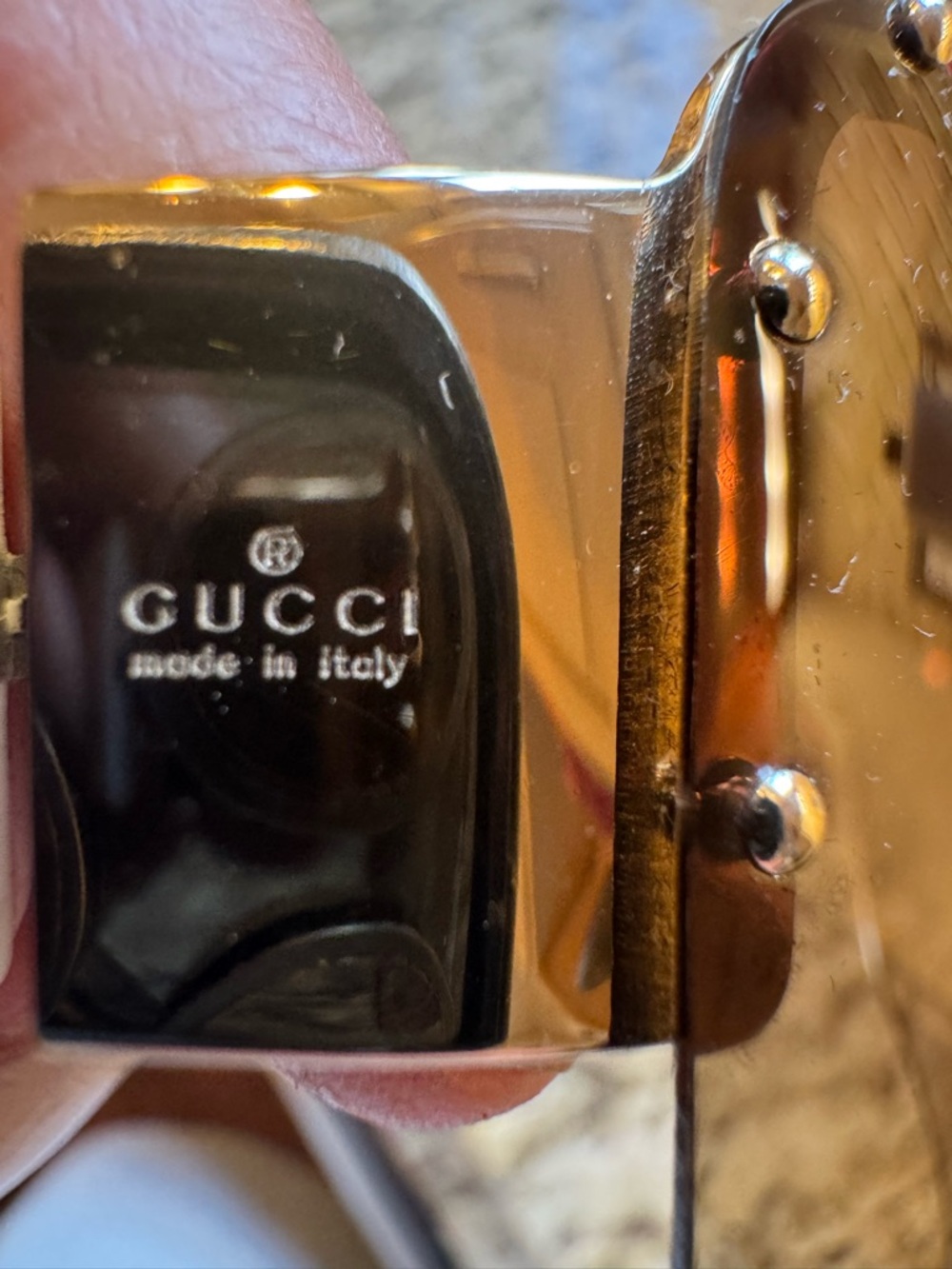 Gucci vintage star studded sunglasses. Original case no cleaning cloth. - Picture 6 of 8